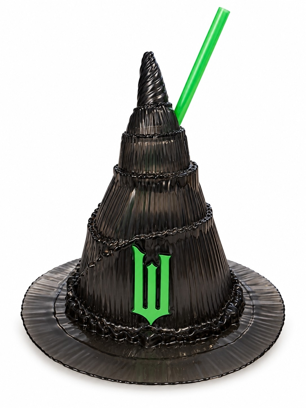 Wicked 2024 Elphaba Witch Hat 32oz. Sipper Cup Straw Regal Exclusive